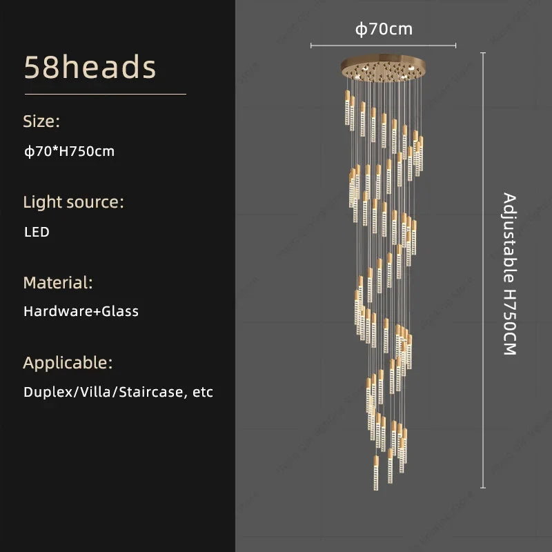 lustre moderne pour un éclairage élégant et raffiné