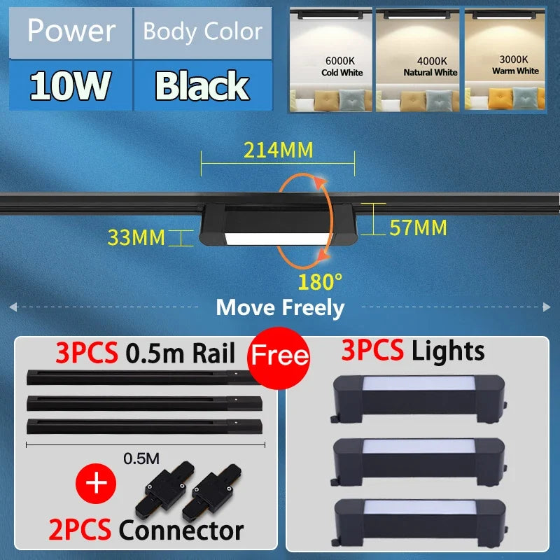 ensemble de plafonniers led pour magasin de vêtements