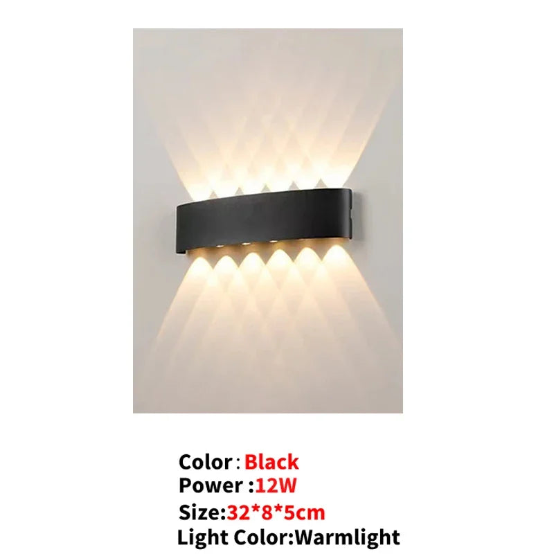 Applique murale LED en aluminium