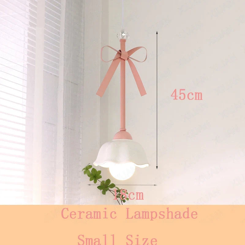 suspension décorative pour enfants en verre et céramique