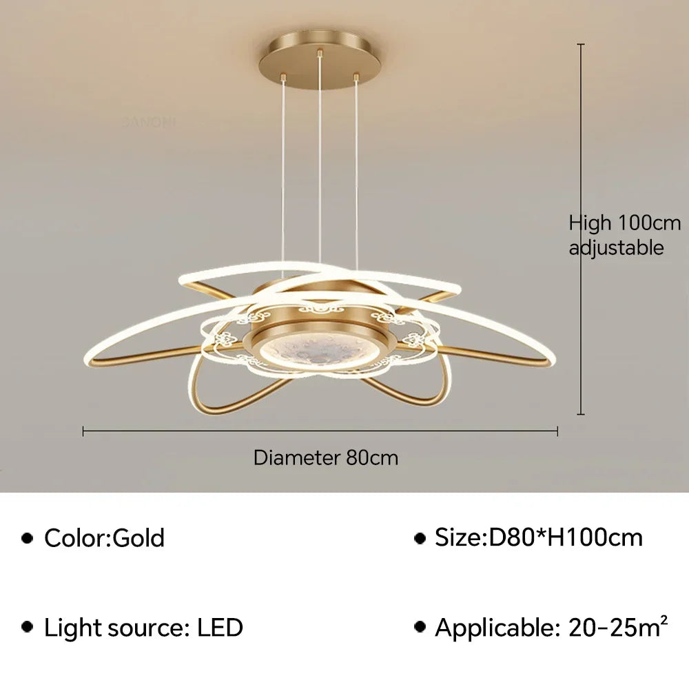 Suspension LED au design moderne