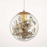 suspension nordique en verre pour décoration lumineuse