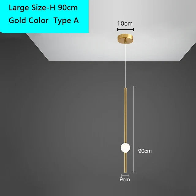suspension led moderne pour éclairage intérieur créatif