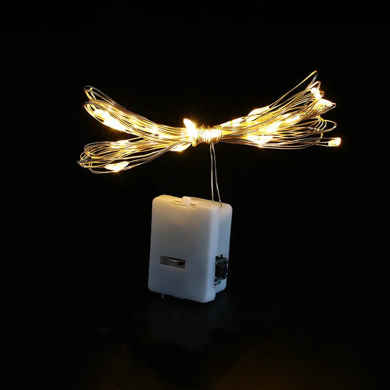 lot de 5 guirlandes lumineuses à led pour décorations festives