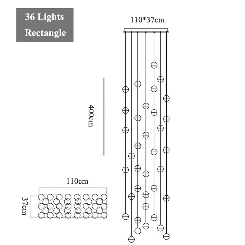 lustre en cristal moderne pour décoration intérieure suspendue