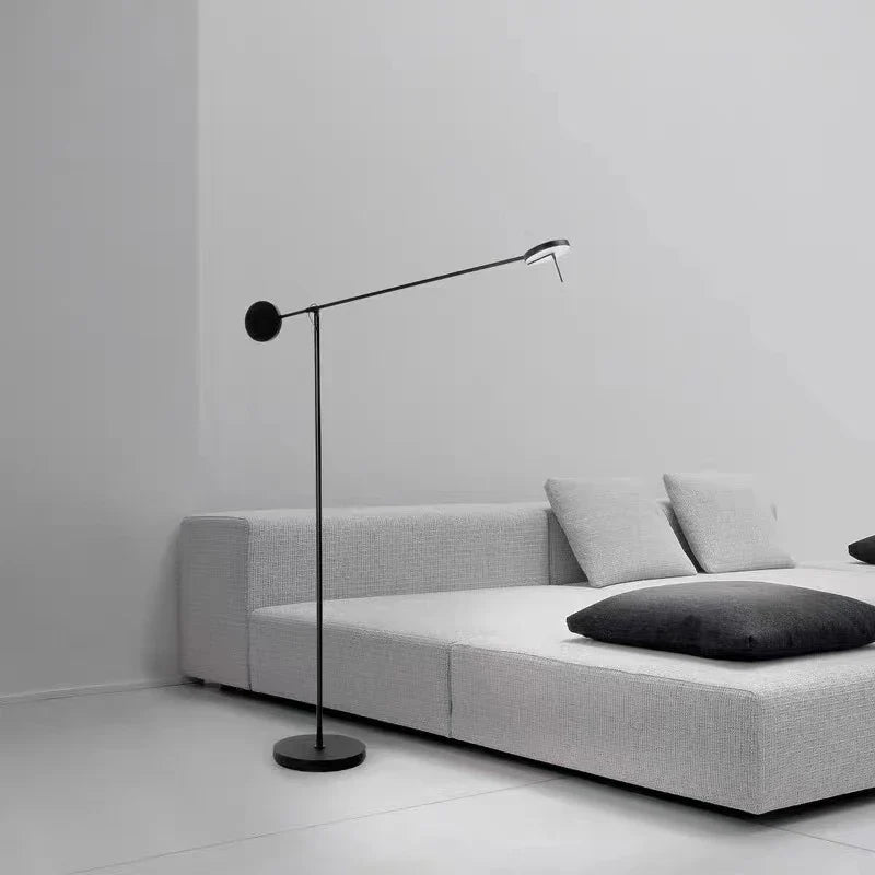 lampadaire led rotatif minimaliste lampe de lecture debout