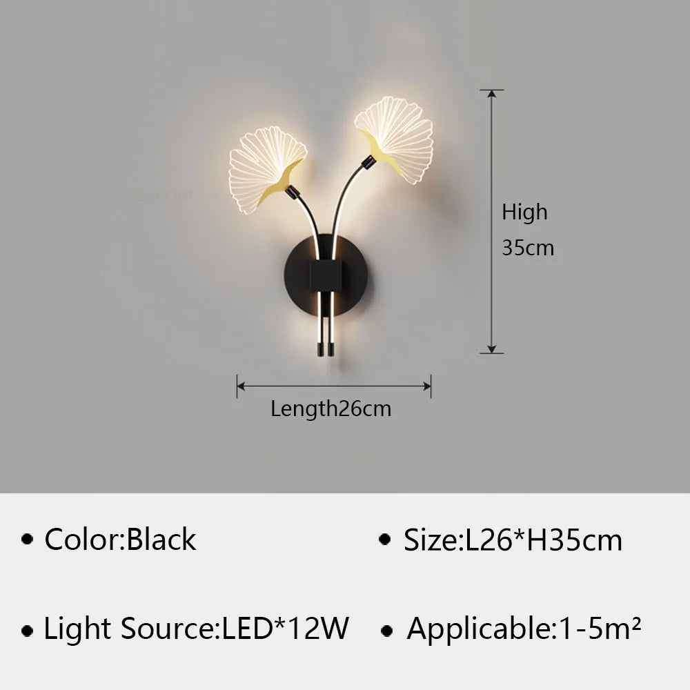 applique murale led moderne pour décoration intérieure élégante