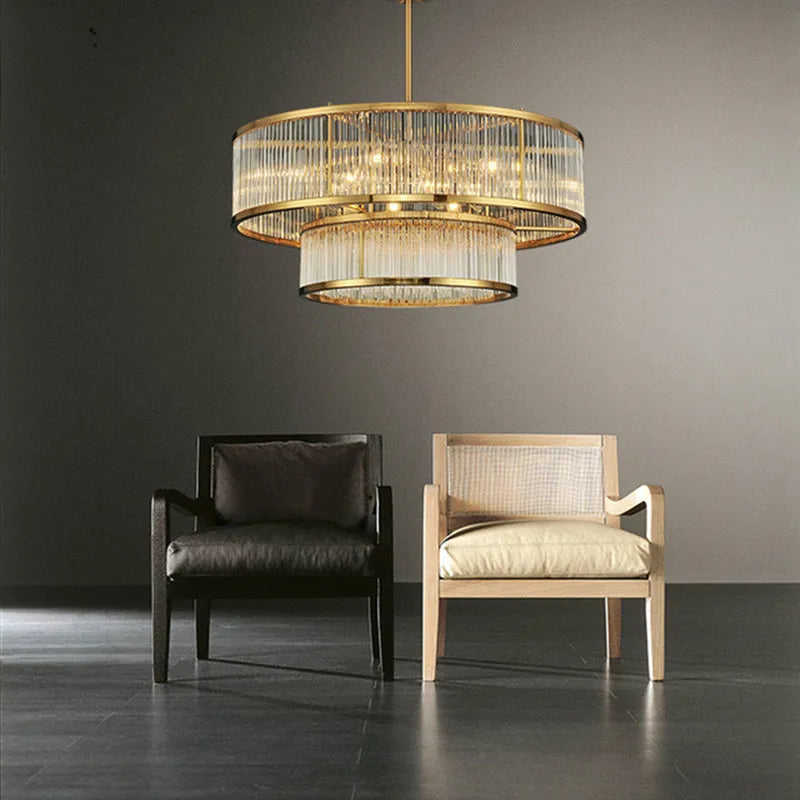 lustre de luxe à led pour un éclairage raffiné