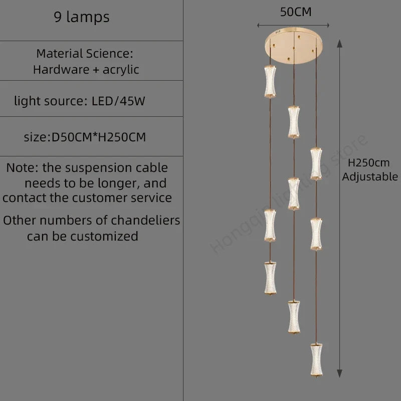 suspension moderne pour atmosphère nordique dans loft ou hall
