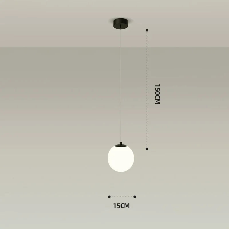 lampe suspendue nordique pour décoration intérieure