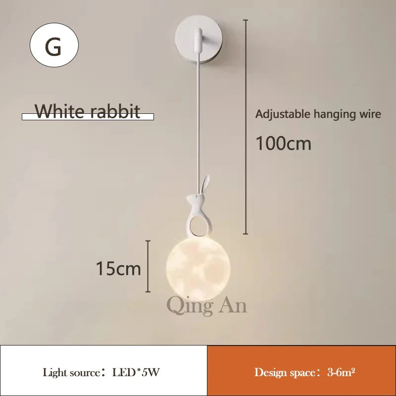 applique murale led chat mignon pour chambre d enfant décoration chaleureuse