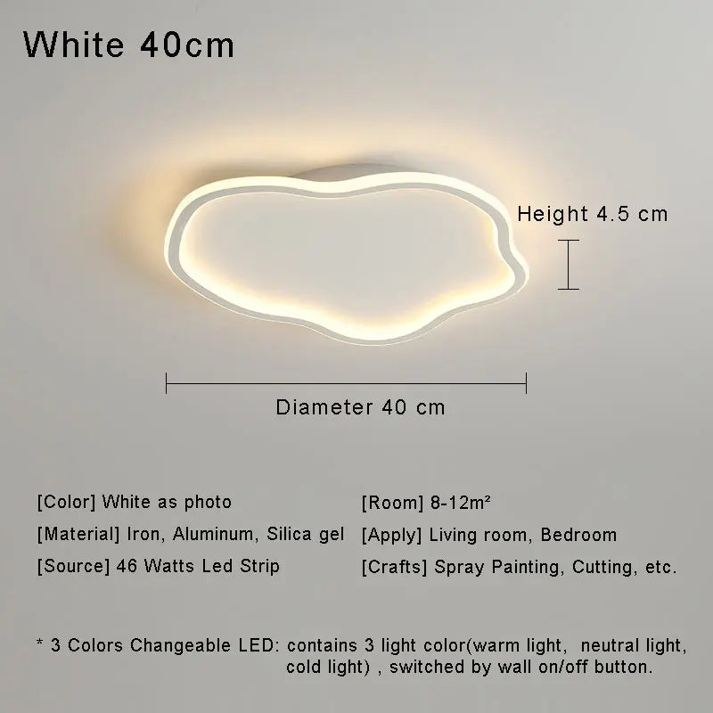 plafonnier led moderne pour éclairage intérieur décoratif