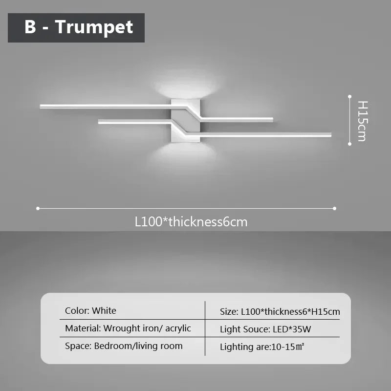 applique murale moderne led lumière décorative intérieure design élégant