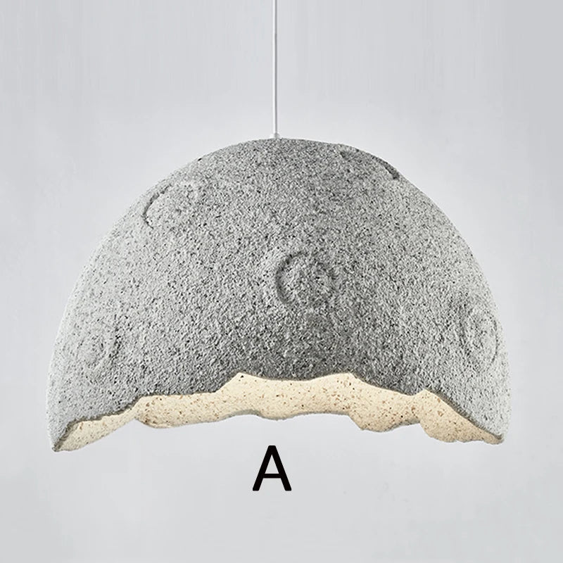 lustre style nordique wabi sabi led rétro pour décoration maison