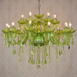 lustre moderne en cristal pour une ambiance luxueuse