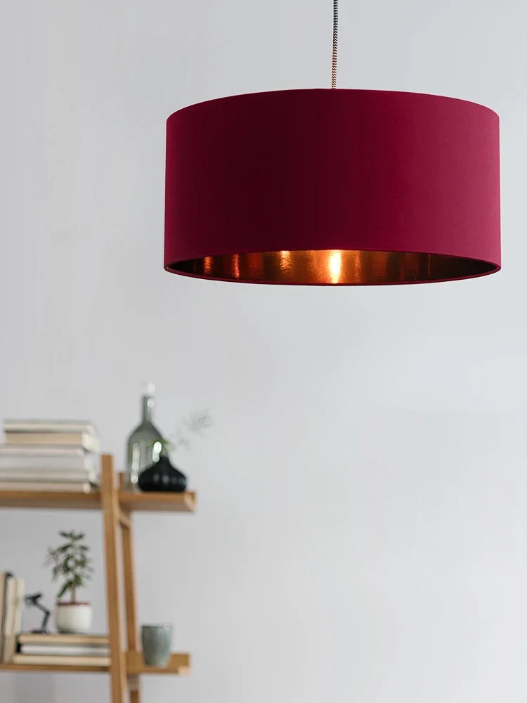 lustre en lin pour décoration intérieure moderne et élégante