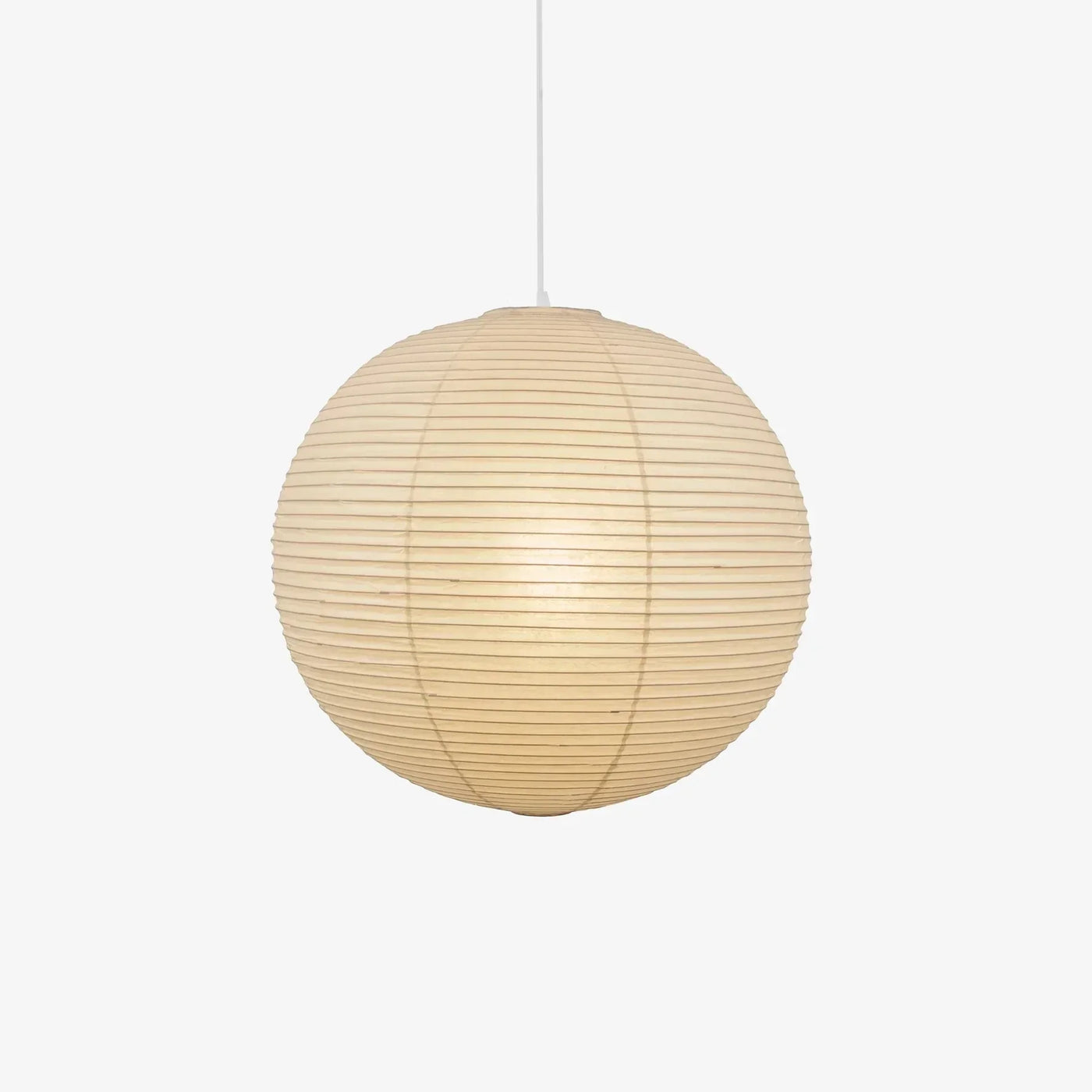 Washi Paper Pendant Lights Round Suspension Chandelier Hanging Lamp for Living Room Bedroom