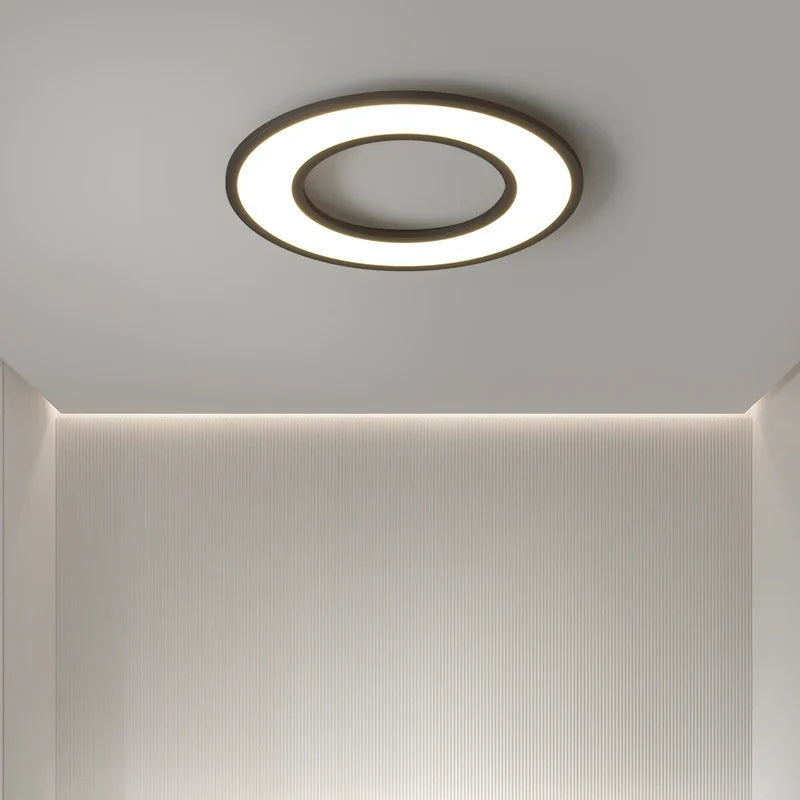 plafonnier ultra-mince moderne à leds pour éclairage intérieur décoratif
