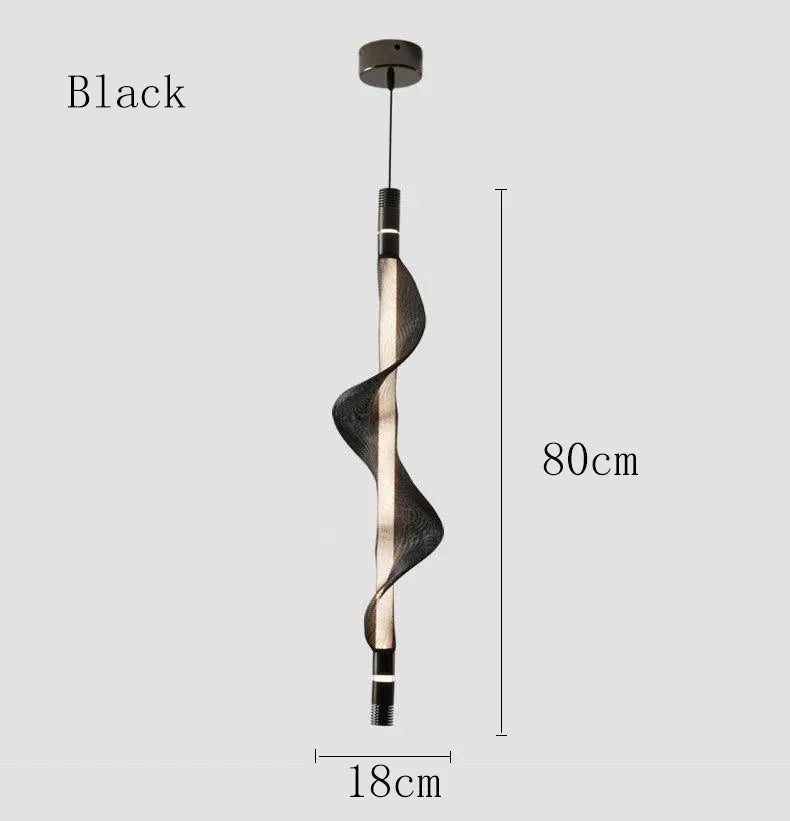 suspension italienne en acrylique design moderne et élégant