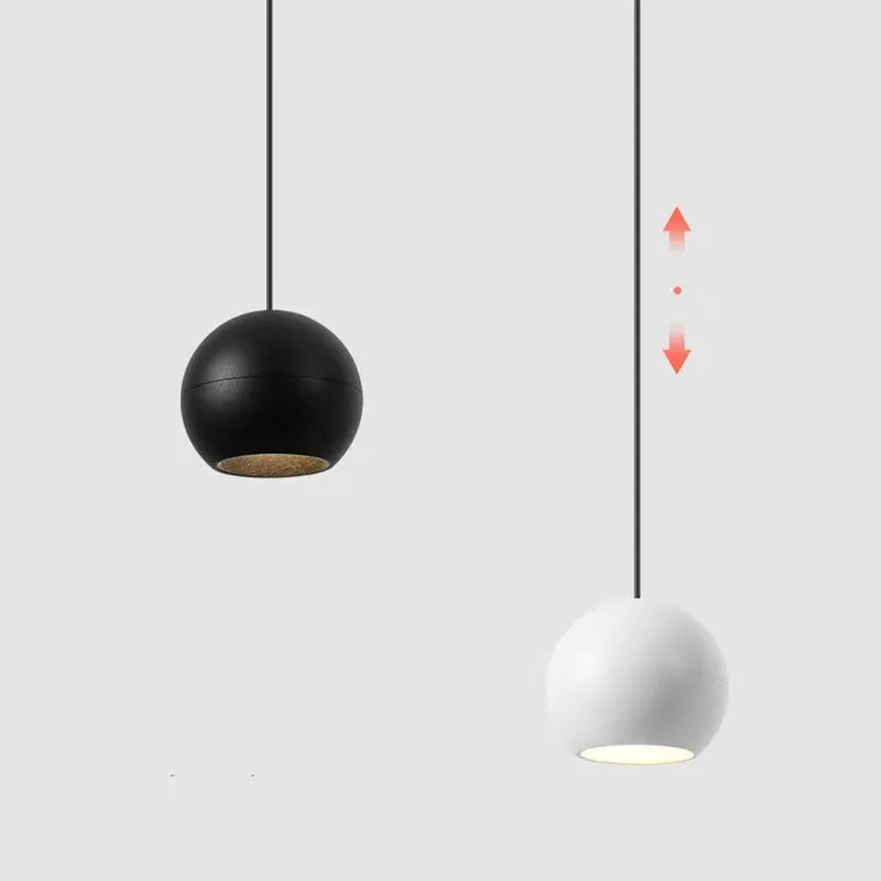 Suspension boule à LED