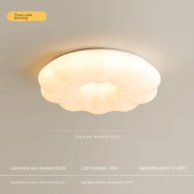 lustre créatif à pétales pour une ambiance chaleureuse et apaisante