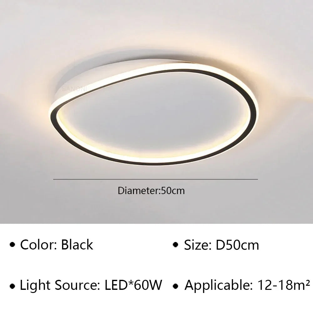 lustre led moderne simple pour diverses utilisations décoratives