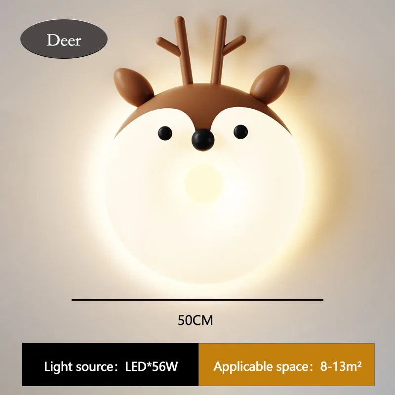 plafonnier led chat mignon pour chambre d'enfant prince et princesse