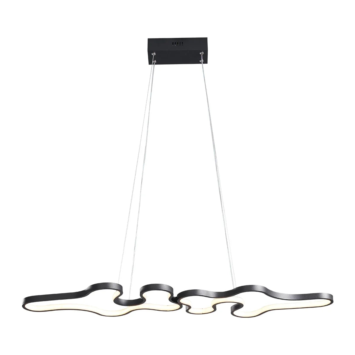 Smart Home Alexa Google Home Modern LED Chandelier, Used For Living Rooms, Restaurants, Bars, Kitchens, Room Chandeliers,
