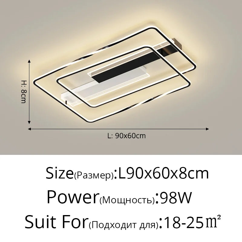 lustre moderne en led design créatif minimaliste pour intérieur élégant