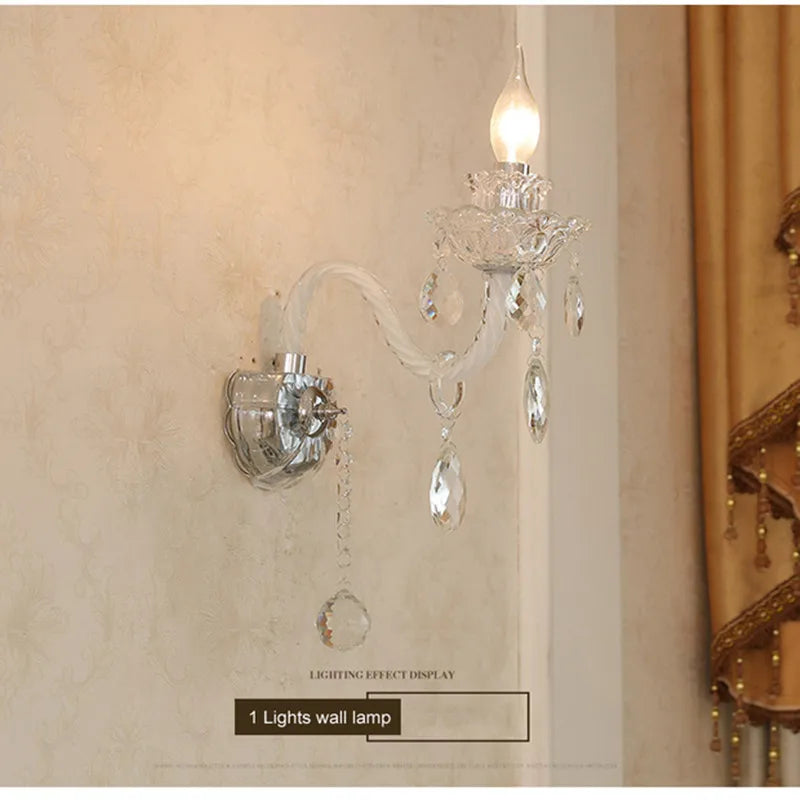 lustre moderne en cristal design pour décoration intérieure