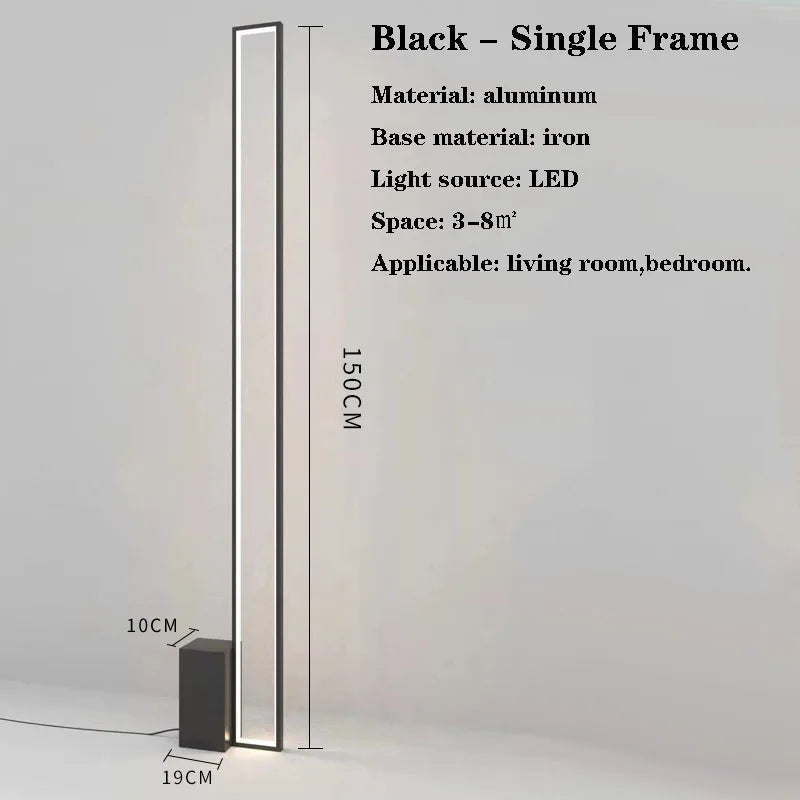 lampadaire minimaliste moderne créatif haut de gamme design