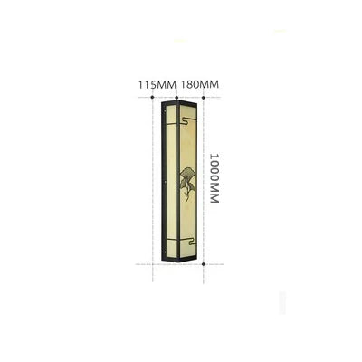 applique murale extérieure chinoise imperméable pour jardin et allées