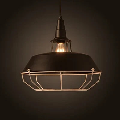 Suspension rétro de Style industriel lampe suspendue Vintage avec ampoule Led E27 dortoir salle à manger cuisine Bar