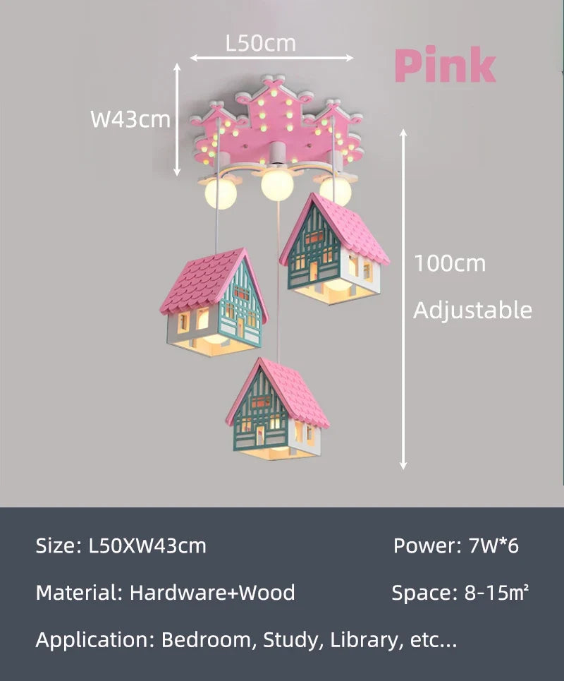 lustre pour chambre d'enfant décorations de noël suspendues
