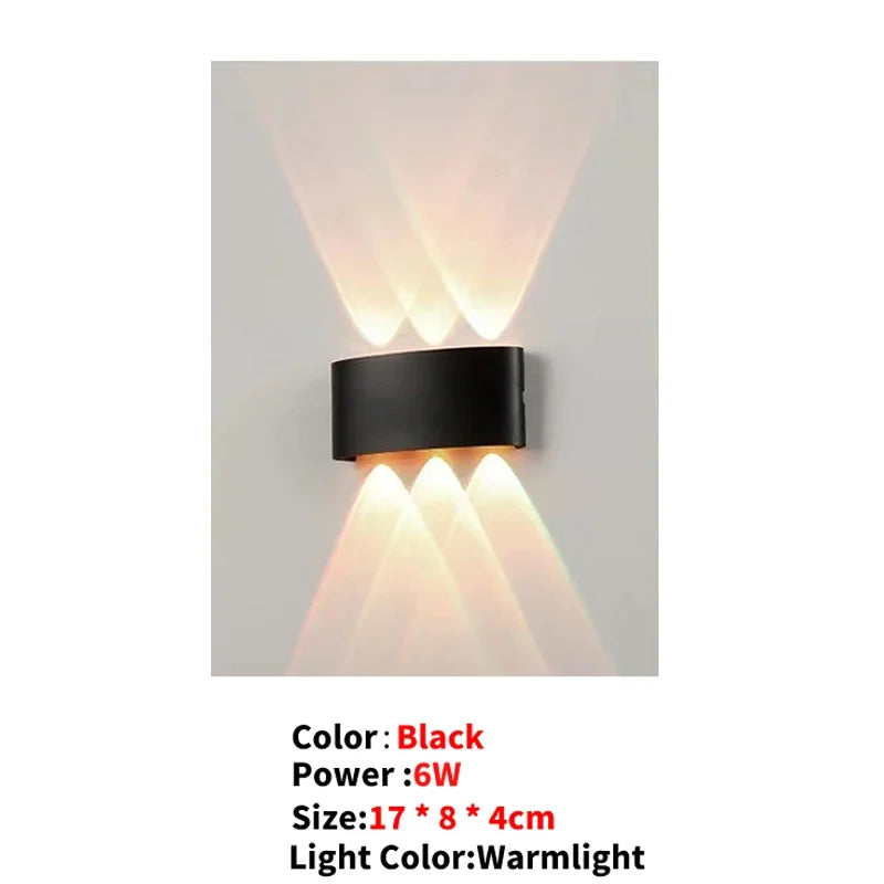 Applique murale LED en aluminium