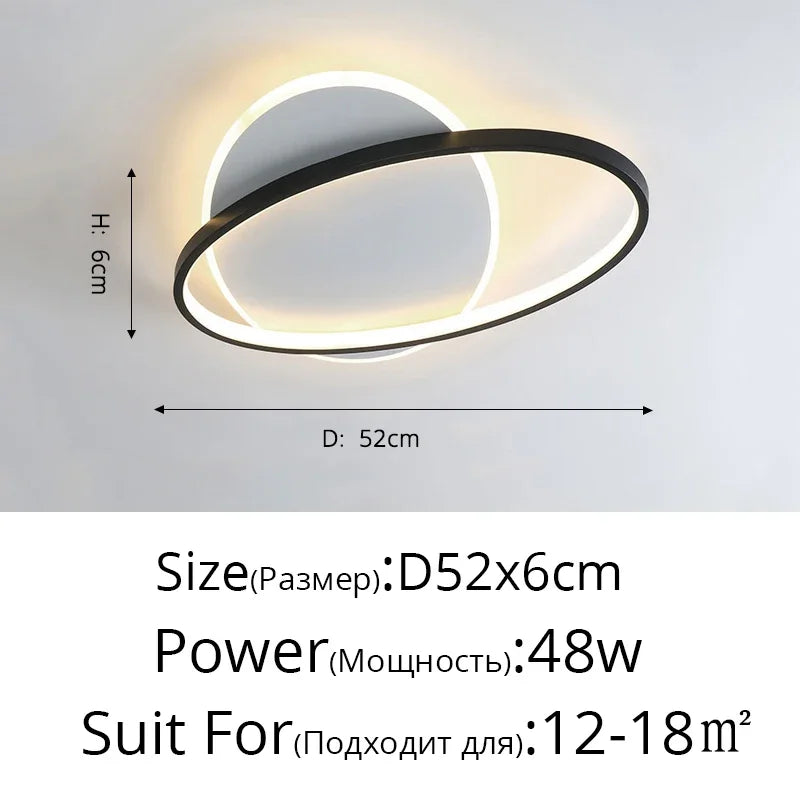 Modern LED Ceiling Lights Surface Mounting Lamp for Living Dining Room