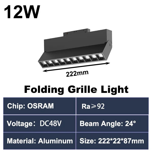 rail d éclairage magnétique moderne pour intérieur en aluminium