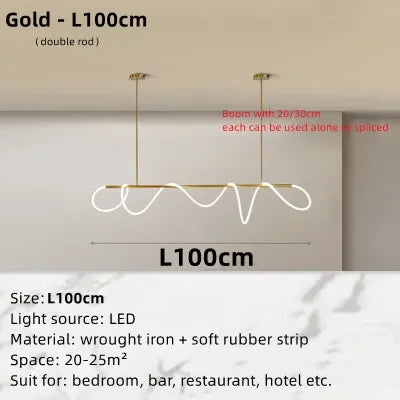 Nordic Modern Round Ceiling Chandelier For Living Room Restaurant Bedroom Hotel Home Decor Hanging Led Lamp Lustre Lighting