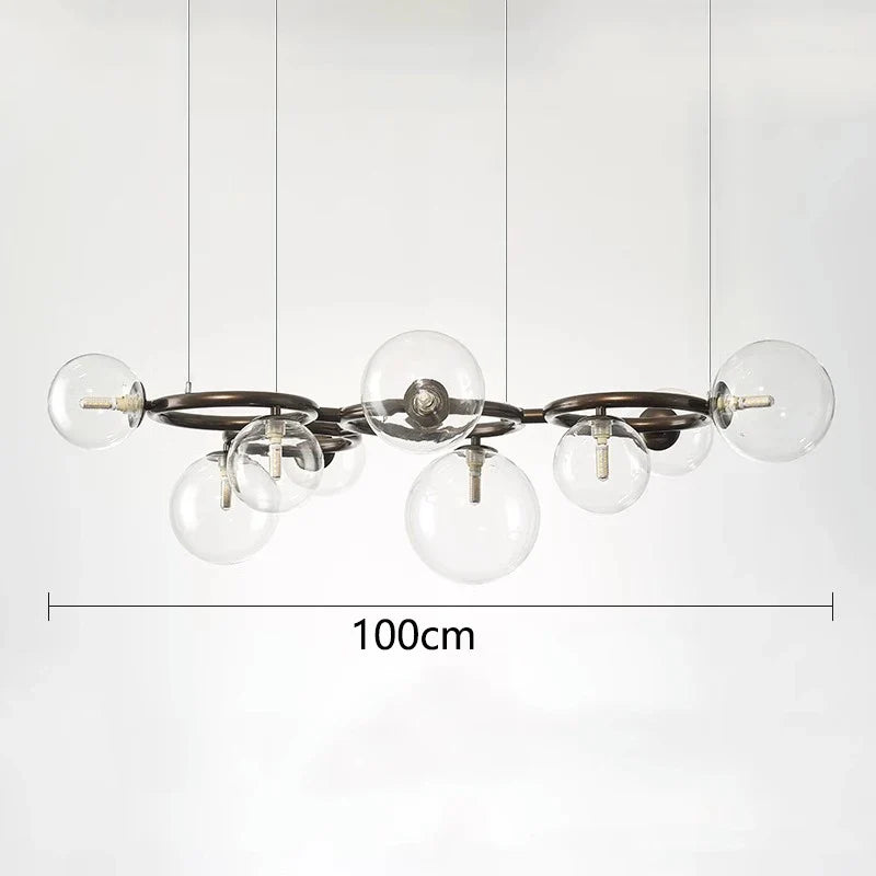 Lustres de décoration nordique pour salle à manger lustre lampes suspendues lampes suspendues pour plafonnier éclairage intérieur