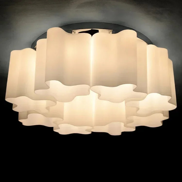 plafonnier nuage minimaliste moderne pour intérieur design