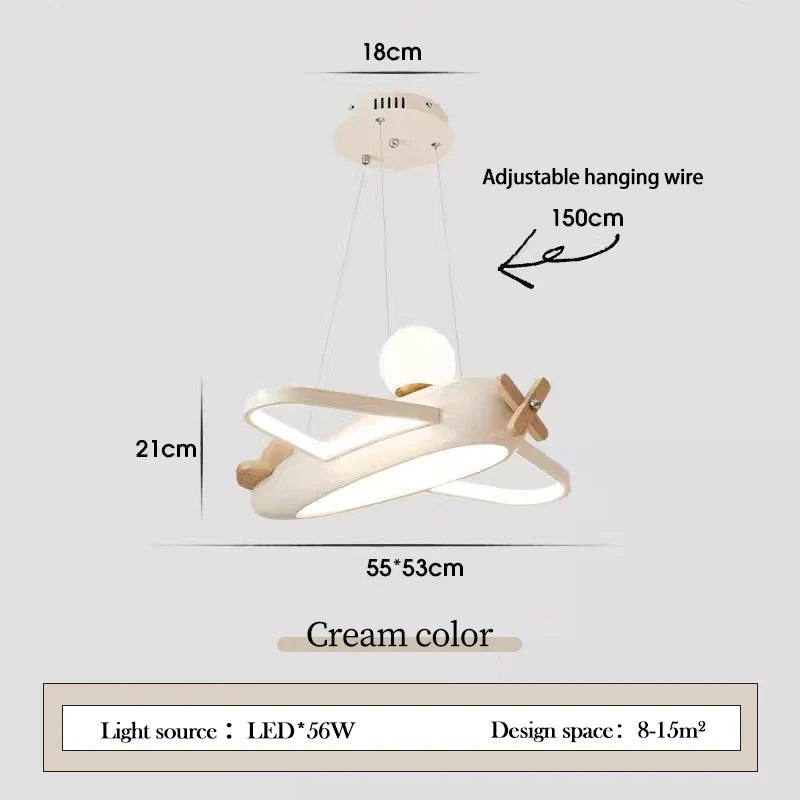 lustre moderne pour chambre d'enfant style romantique et élégant