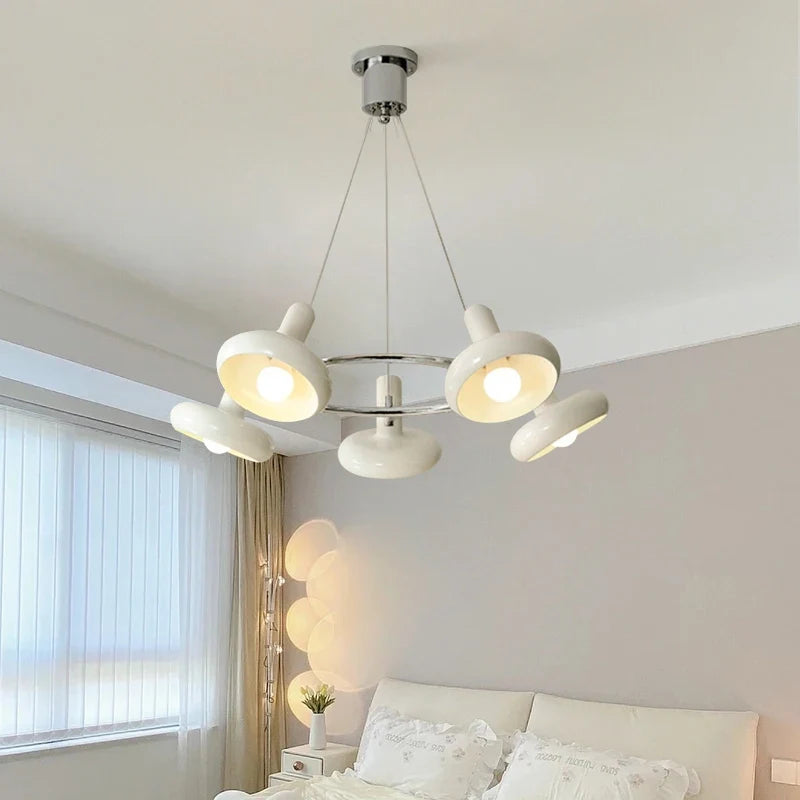 lustre bauhaus led suspendu pour table à manger