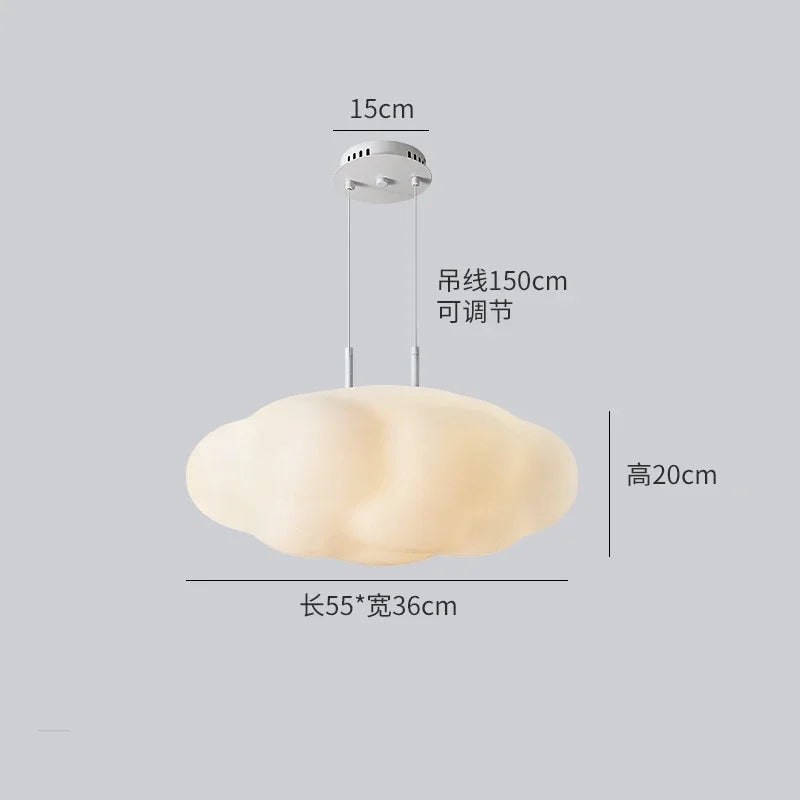 Cloud Ceiling Lamp Suspension Downlight for Living Room Bedroom