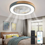 plafonnier en bois avec télécommande et lumière led variable 3 couleurs