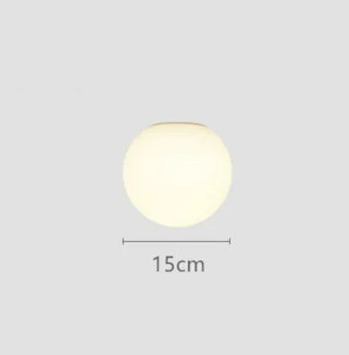 applique murale led en verre minimaliste pour intérieur