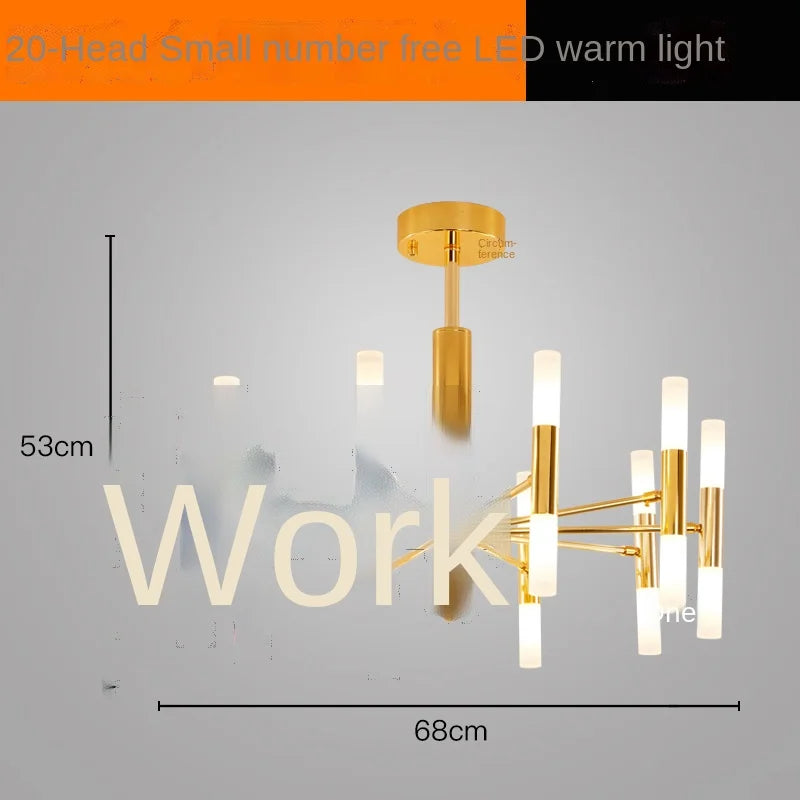 lustre art déco moderne design suspendu pour intérieur lumineux