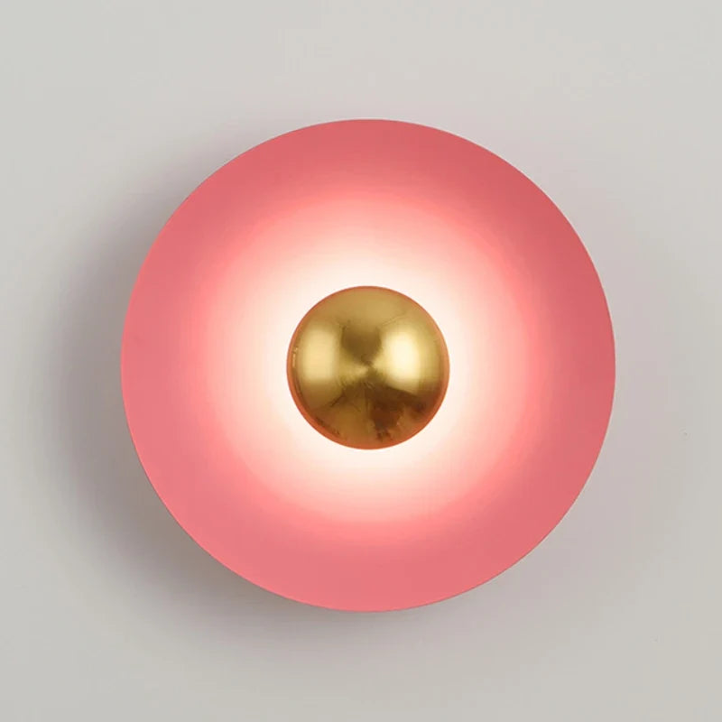 applique murale led en fer au design minimaliste moderne
