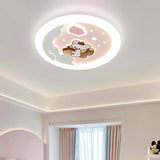 plafonnier astronaute pour chambre enfant design ludique et protecteur