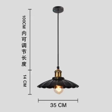 suspension moderne nordique style industriel pour décoration intérieure