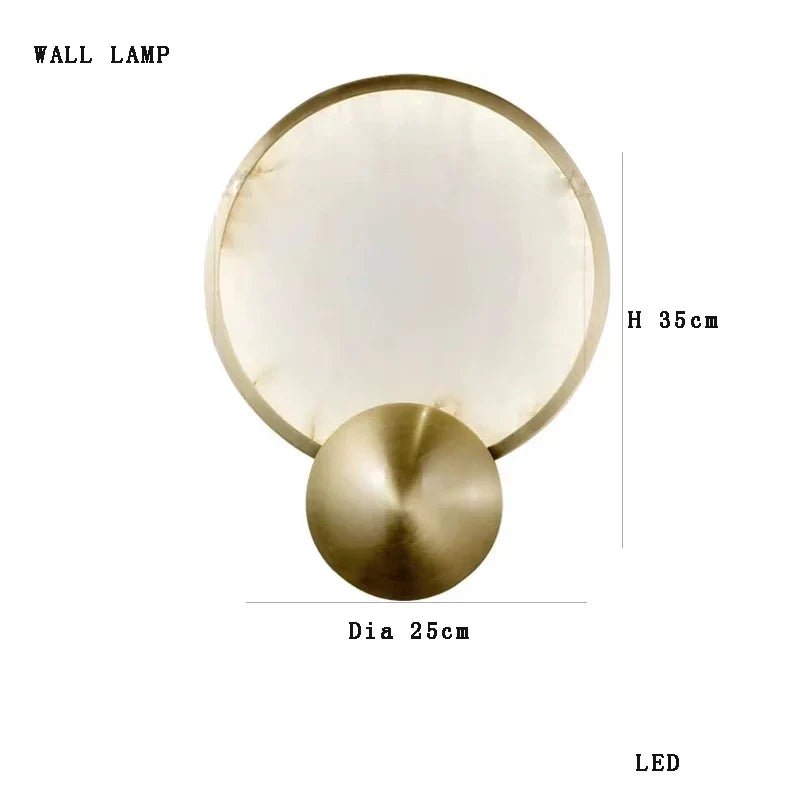 plafonnier led moderne en marbre naturel luminaire décoratif